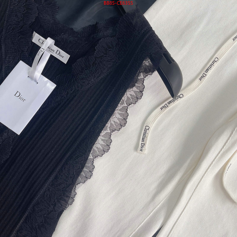 Clothing-Dior,the quality replica ID: CE6355,$: 85USD