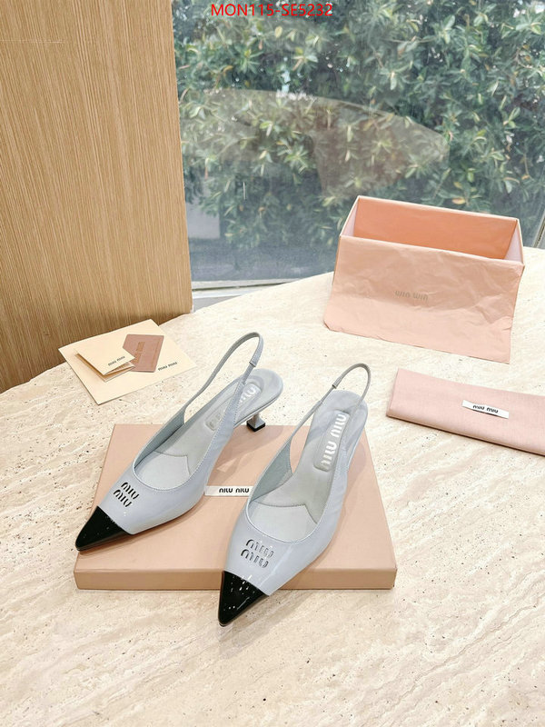 Women Shoes-Miu Miu,perfect ID: SE5232,$: 115USD