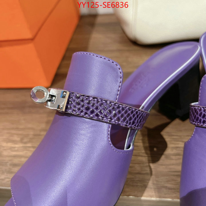 Women Shoes-Hermes,high quality designer replica ID: SE6836,$: 125USD