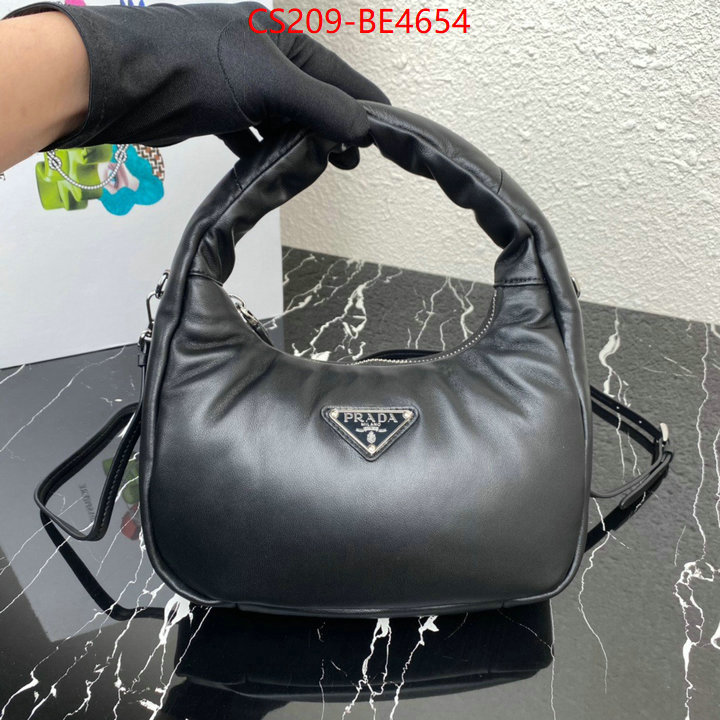 Prada Bags(TOP)-Diagonal-,designer ID: BE4654,$: 209USD