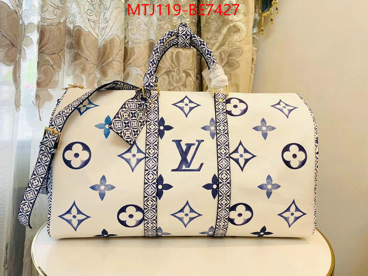 LV Bags(4A)-Keepall BandouliRe 45-50-,where to buy replicas ID: BE7427,$: 119USD