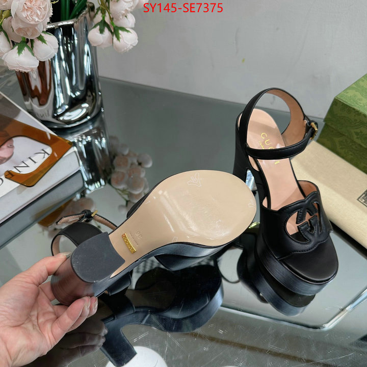 Women Shoes-Gucci,aaaaa replica designer ID: SE7375,$: 145USD