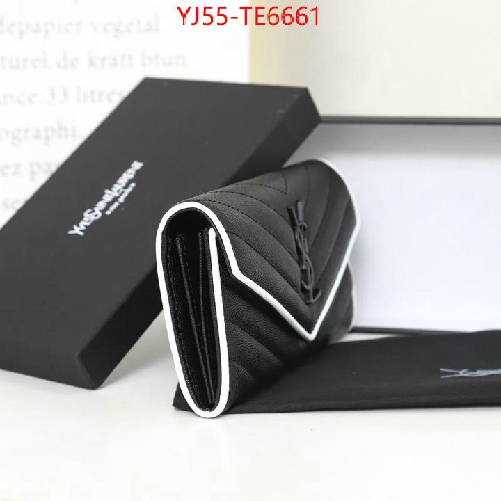 YSL Bag(4A)-Wallet-,buy aaaaa cheap ID: TE6661,$: 55USD