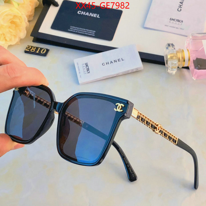Glasses-Chanel,what is a 1:1 replica ID: GE7982,$: 45USD