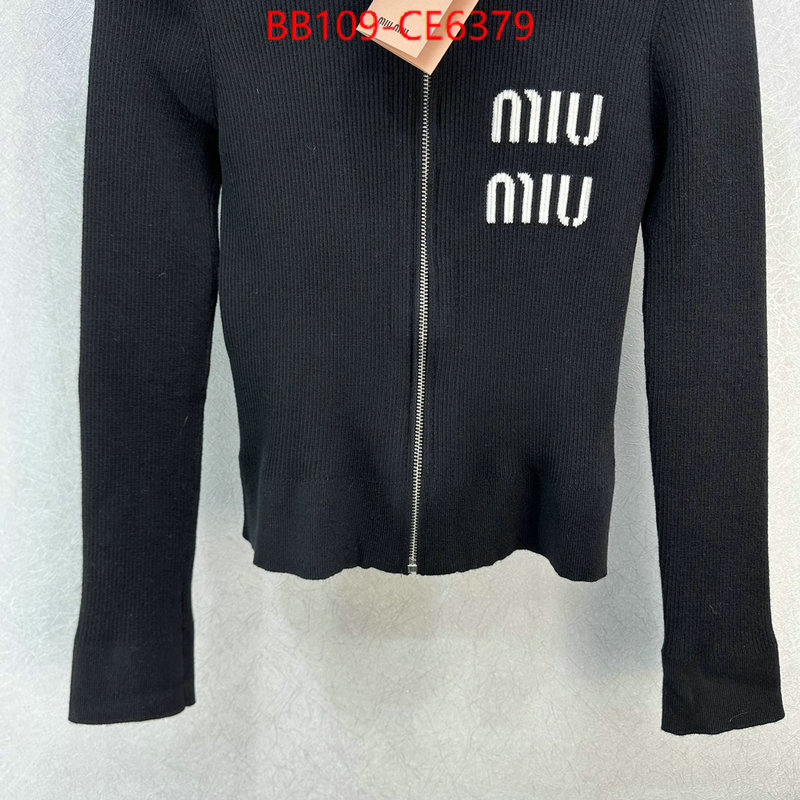 Clothing-MIU MIU,replica every designer ID: CE6379,$: 109USD