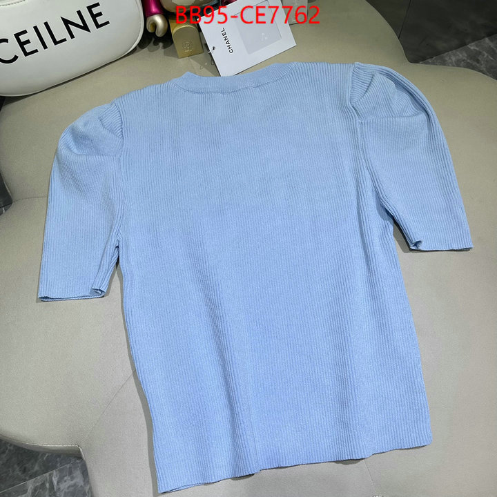 Clothing-Chanel,hot sale ID: CE7762,$: 95USD