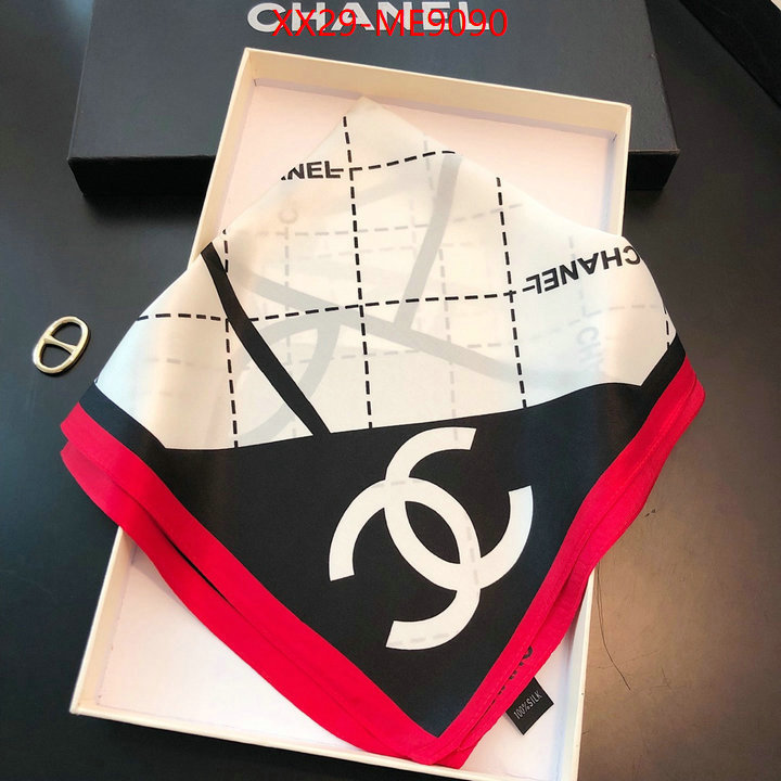 Scarf-Chanel,replica for cheap ID: ME9090,$: 29USD