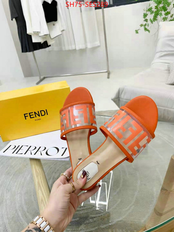 Women Shoes-Fendi,top quality fake ID: SE5289,