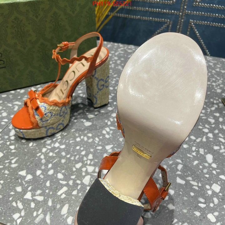 Women Shoes-Gucci,replica ID: SE5221,$: 119USD