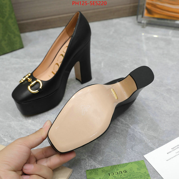 Women Shoes-Gucci,perfect replica ID: SE5220,$: 125USD