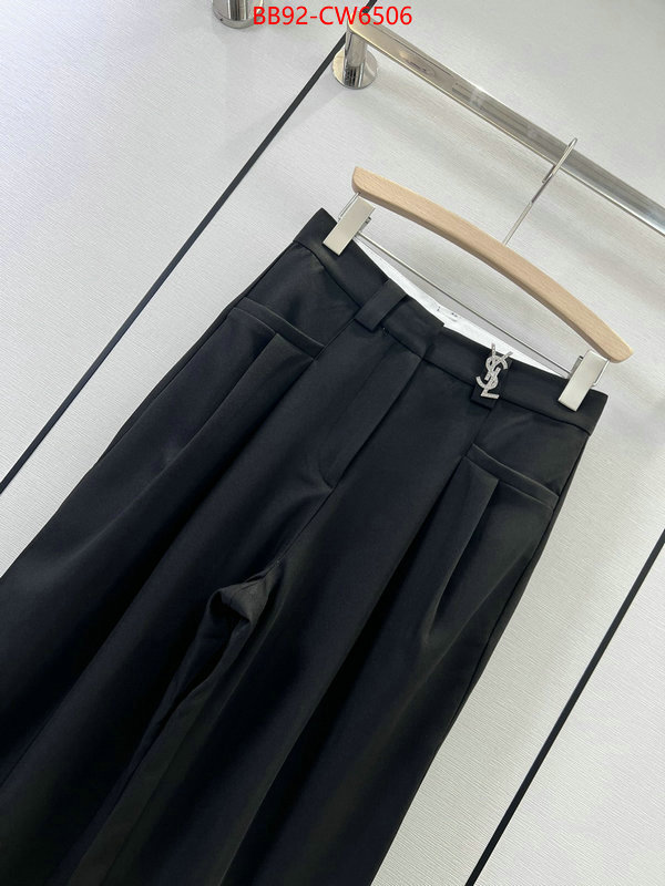 Clothing-YSL,replica best ID: CW6506,$: 92USD