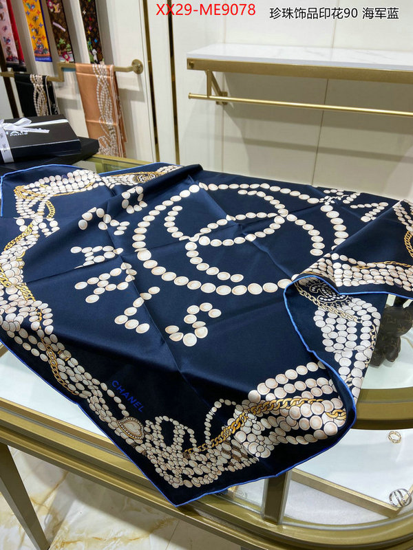 Scarf-Chanel,is it illegal to buy ID: ME9078,$: 29USD