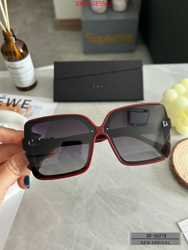 Glasses-Dior,replica 2023 perfect luxury ID: GE5542,$: 42USD