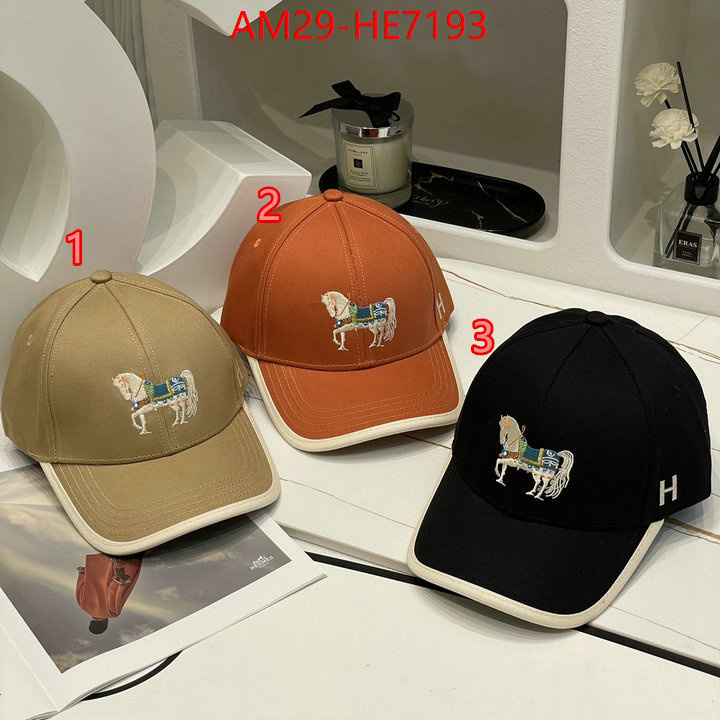 Cap (Hat)-Hermes,buy high quality cheap hot replica ID: HE7193,$: 29USD