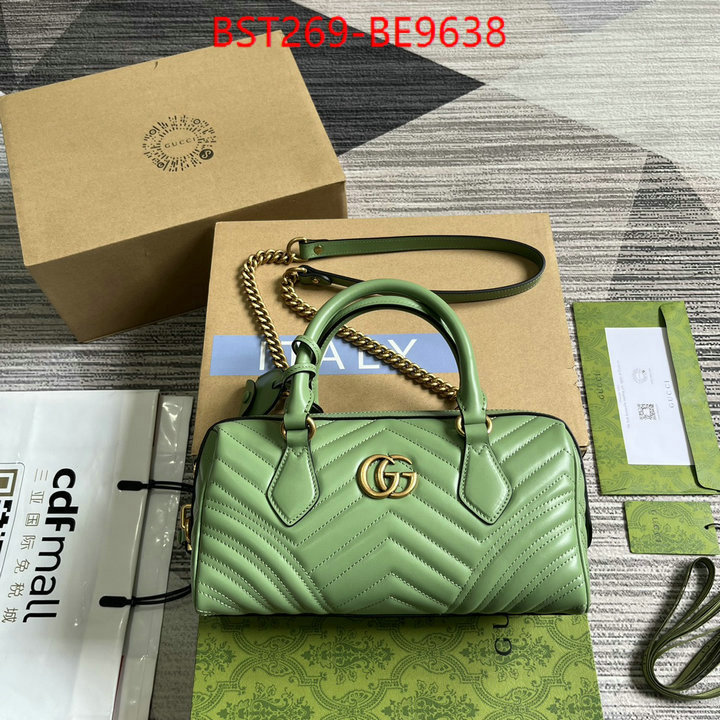 Gucci Bags(TOP)-Marmont,is it illegal to buy dupe ID: BE9638,$: 269USD