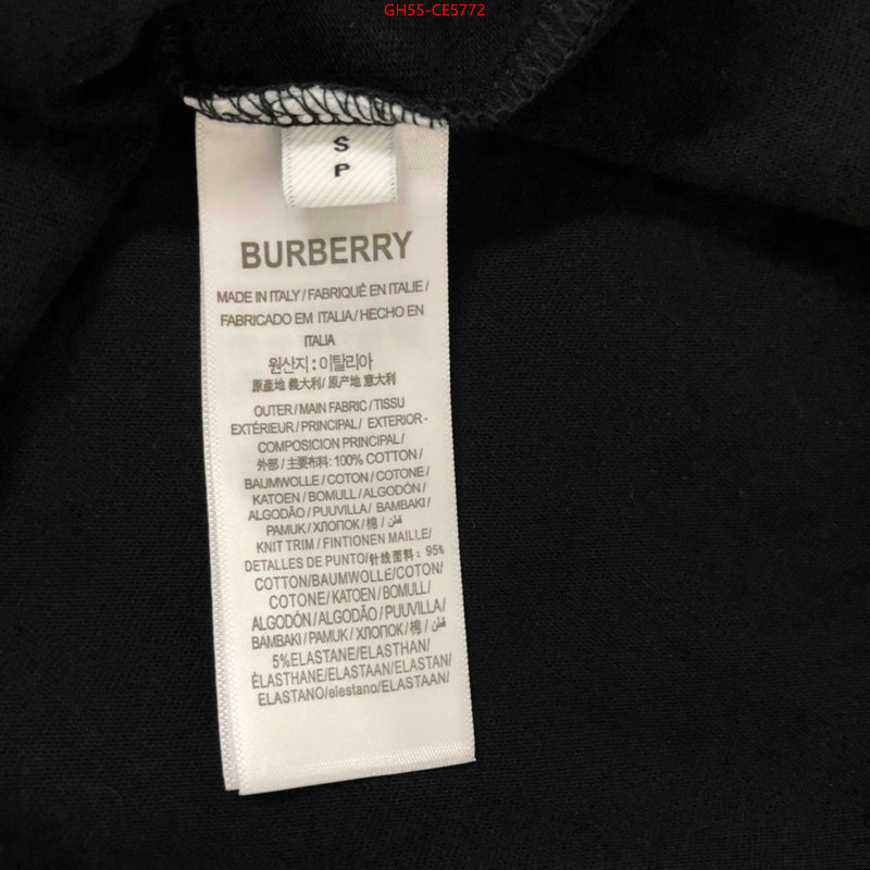 Clothing-Burberry,exclusive cheap ID: CE5772,$: 55USD