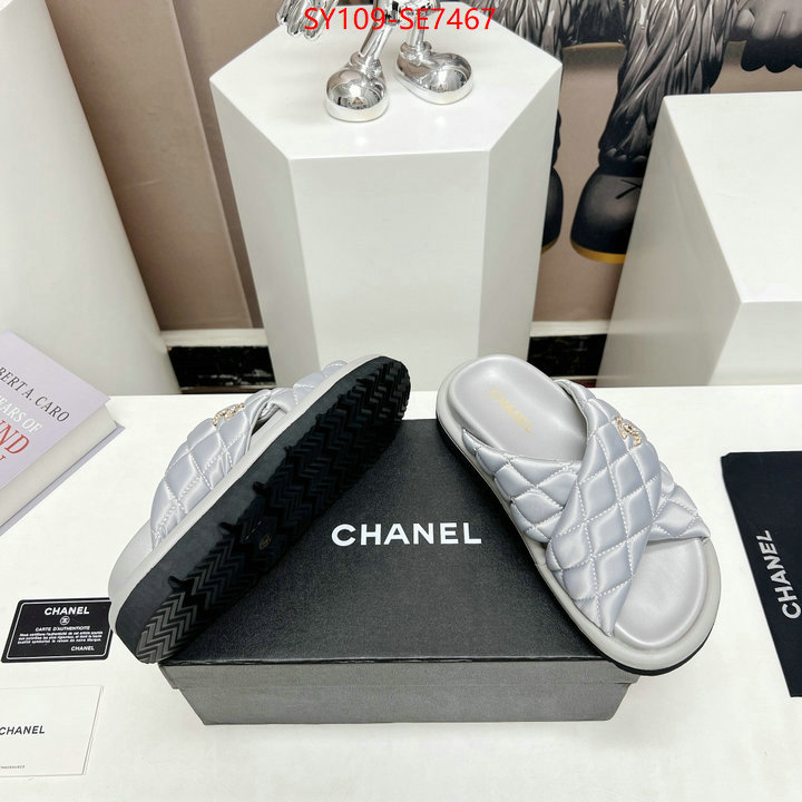 Women Shoes-Chanel,where quality designer replica ID: SE7467,$: 109USD