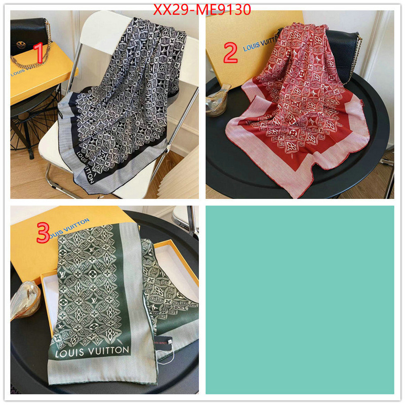 Scarf-LV,7 star quality designer replica ID: ME9130,$: 29USD