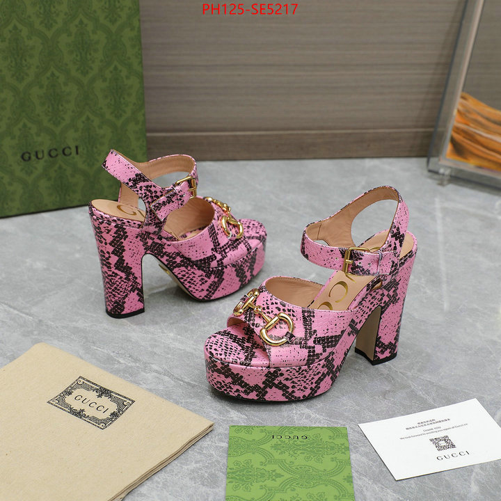 Women Shoes-Gucci,new designer replica ID: SE5217,$: 125USD