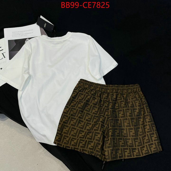 Clothing-Fendi,quality replica ID: CE7825,$: 99USD