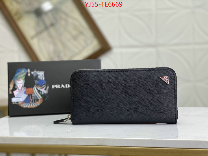 Prada Bags(4A)-Wallet,is it ok to buy replica ID: TE6669,$: 55USD