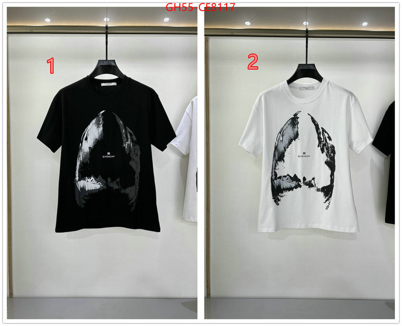 Clothing-Givenchy,2023 replica ID: CE8117,$: 55USD