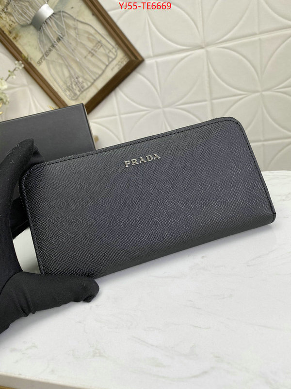 Prada Bags(4A)-Wallet,is it ok to buy replica ID: TE6669,$: 55USD