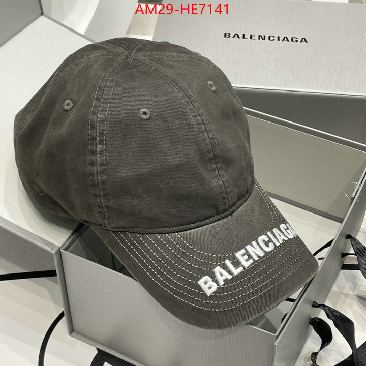 Cap (Hat)-Balenciaga,new 2023 ID: HE7141,$: 29USD