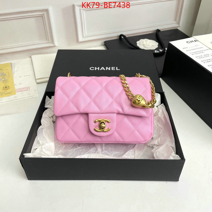 Chanel Bags(4A)-Diagonal-,best quality replica ID: BE7438,$: 79USD