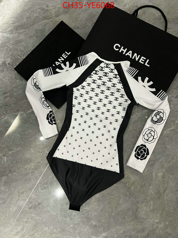 Swimsuit-Chanel,where to buy ID: YE6068,$: 35USD