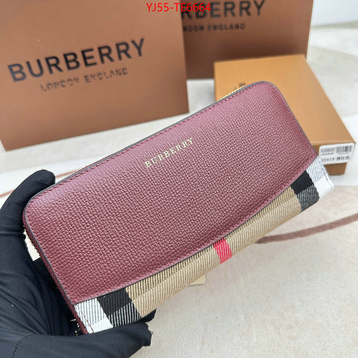 Burberry Bags(4A)-Wallet,aaaaa replica designer ID: TE6664,$: 55USD