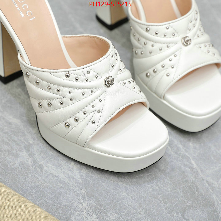 Women Shoes-Gucci,aaaaa replica ID: SE5215,$: 129USD