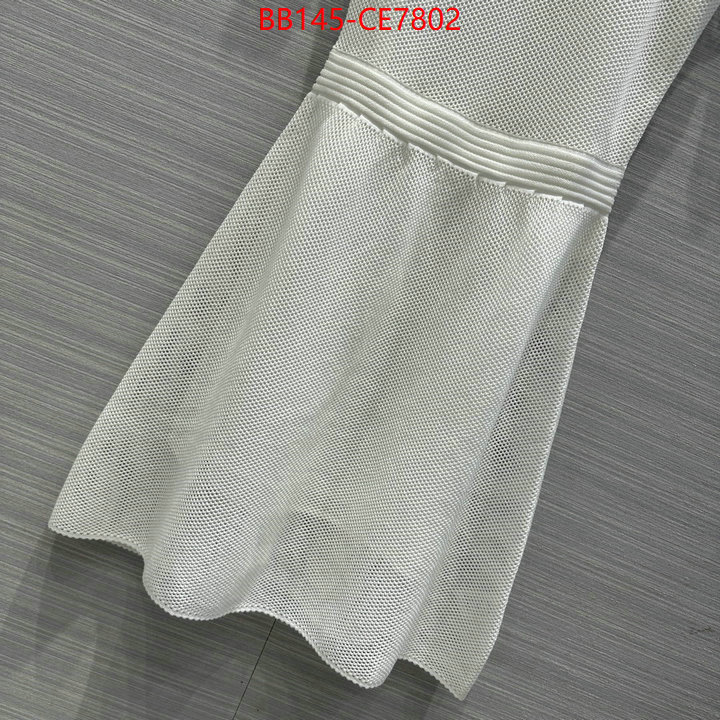 Clothing-Dior,top perfect fake ID: CE7802,$: 145USD