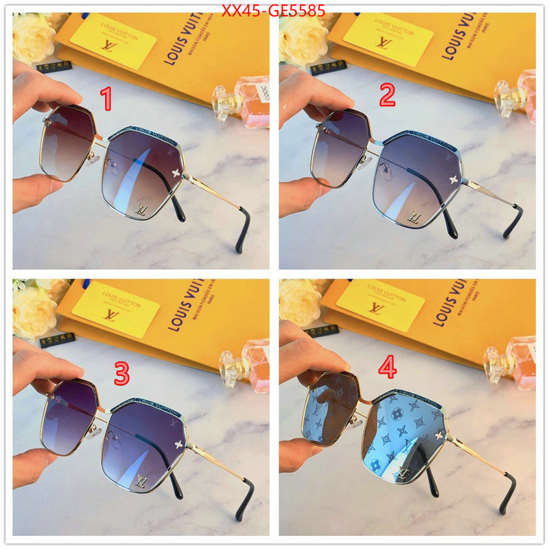 Glasses-LV,fake high quality ID: GE5585,$: 45USD