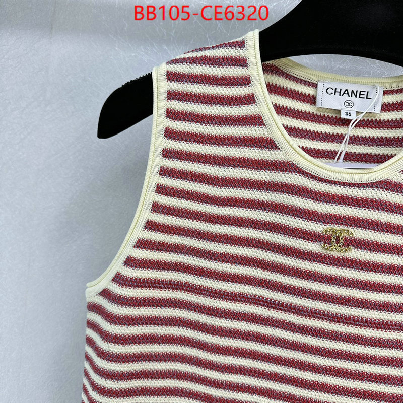 Clothing-Chanel,perfect quality designer replica ID: CE6320,$: 105USD