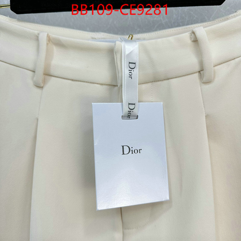 Clothing-Dior,high quality online ID: CE9281,$: 109USD