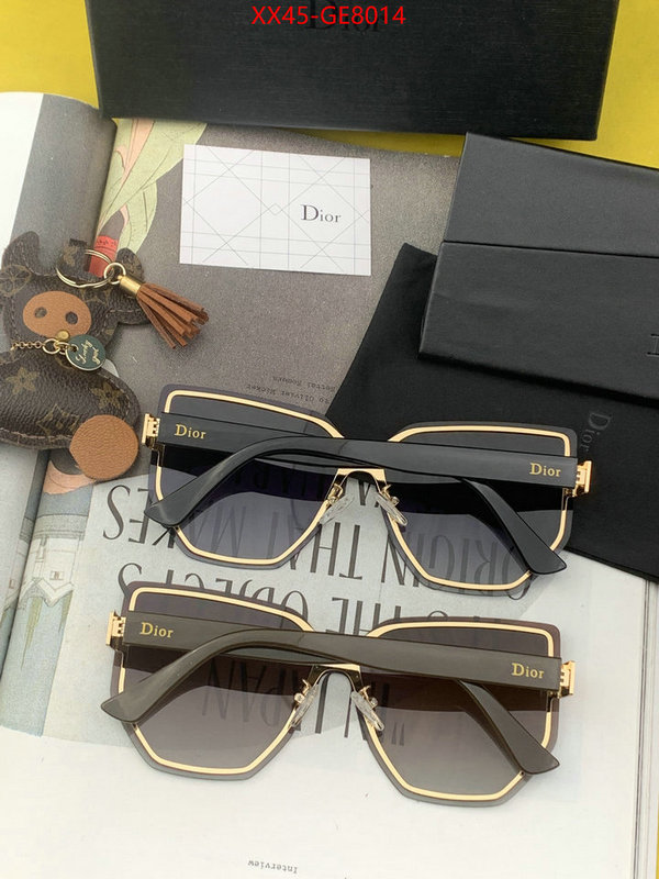 Glasses-Dior,replica 2023 perfect luxury ID: GE8014,$: 45USD