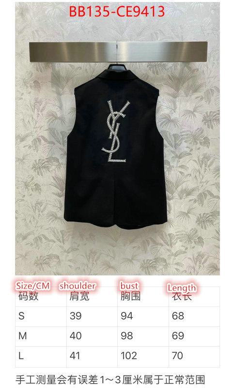 Clothing-YSL,new 2023 ID: CE9413,$: 135USD