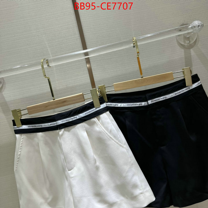 Clothing-Alexander Wang,2023 replica wholesale cheap sales online ID: CE7707,$: 95USD