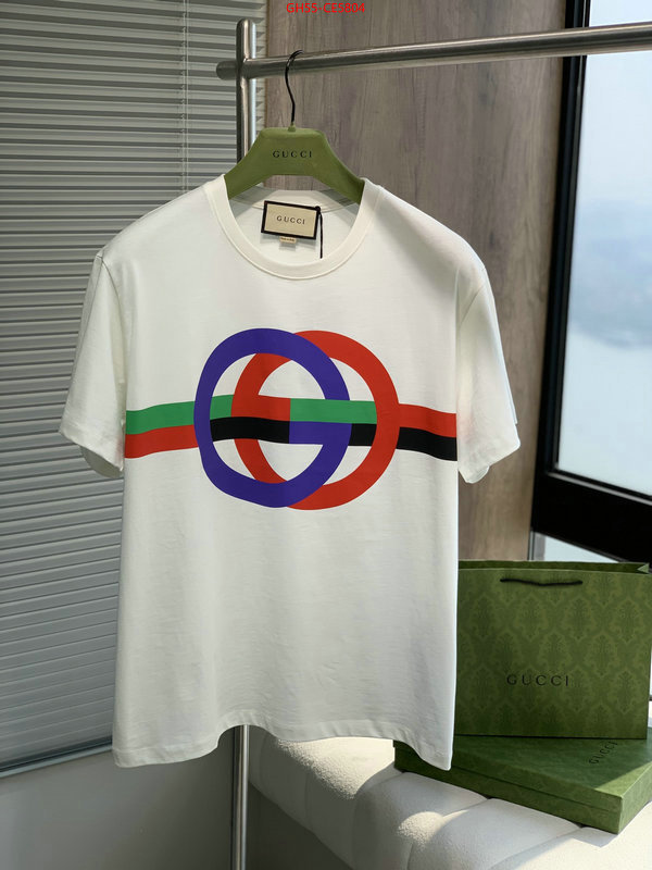 Clothing-Gucci,replica 2023 perfect luxury ID: CE5804,$: 55USD