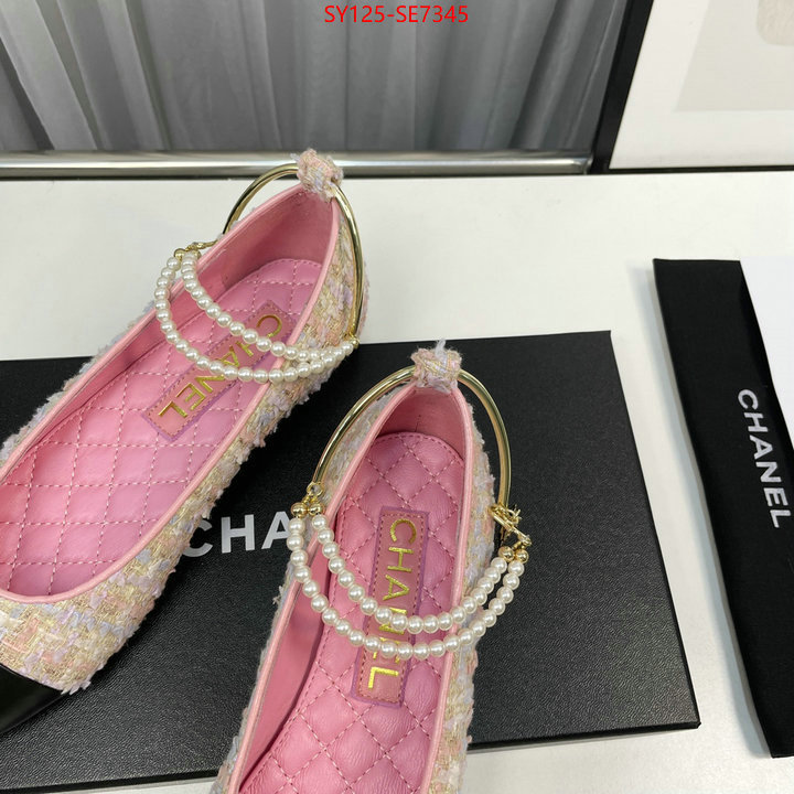 Women Shoes-Chanel,replica 1:1 ID: SE7345,$: 125USD