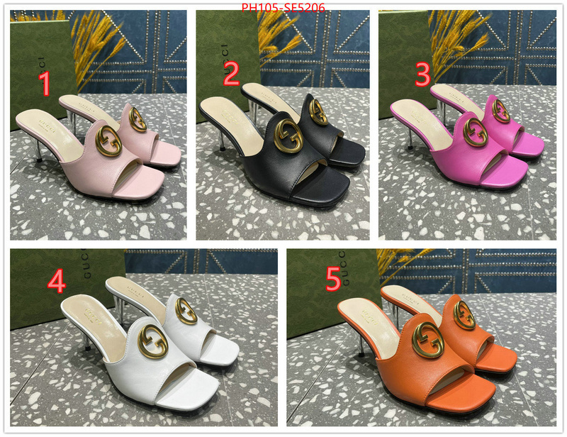 Women Shoes-Gucci,aaaaa replica designer ID: SE5206,$: 105USD