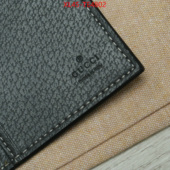 Gucci Bags(4A)-Wallet-,counter quality ID: TE4802,$: 45USD