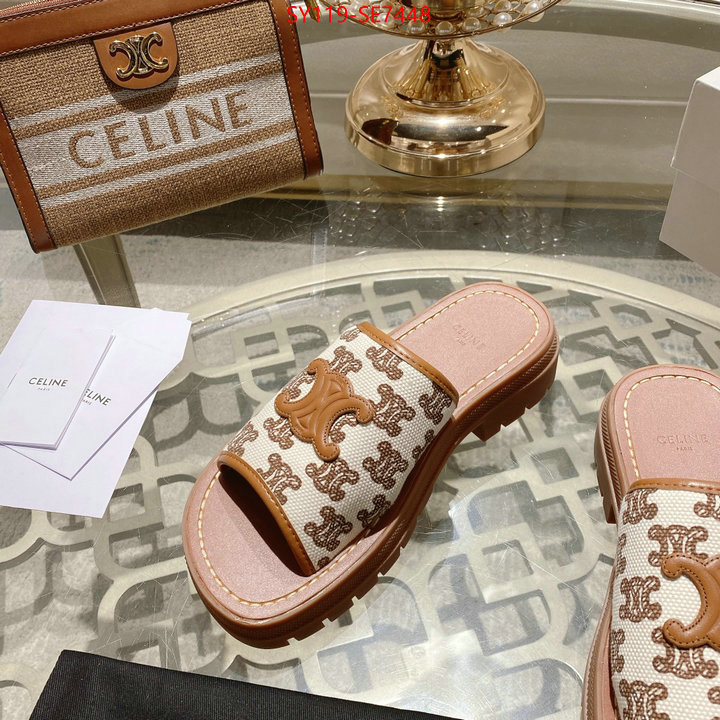 Women Shoes-CELINE,unsurpassed quality ID: SE7448,$: 119USD