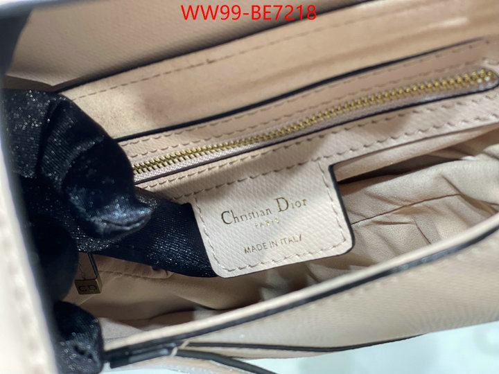 Dior Bags(4A)-Saddle-,luxury cheap ID: BE7218,$: 99USD