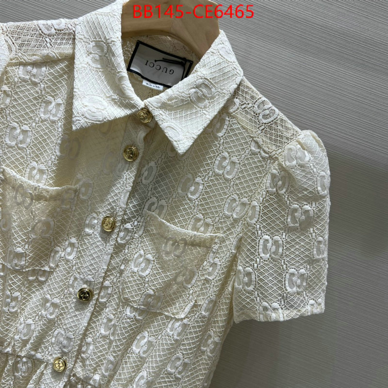 Clothing-Gucci,fake designer ID: CE6465,$: 145USD