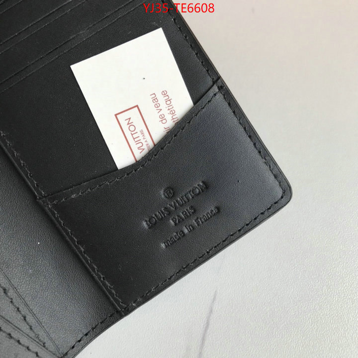 LV Bags(4A)-Wallet,can you buy knockoff ID: TE6608,$: 35USD