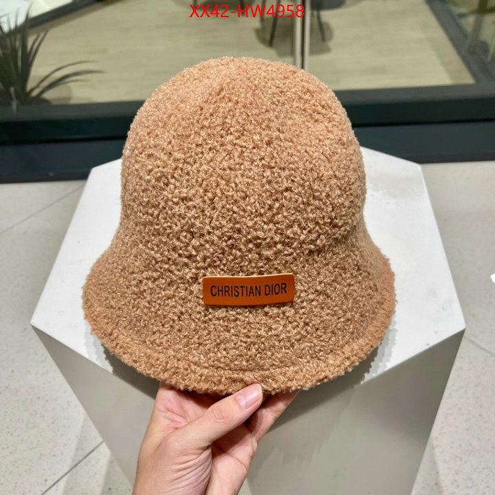 Cap (Hat)-Dior,supplier in china ID: HW4958,$: 42USD