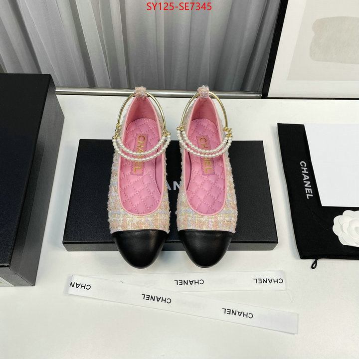 Women Shoes-Chanel,replica 1:1 ID: SE7345,$: 125USD