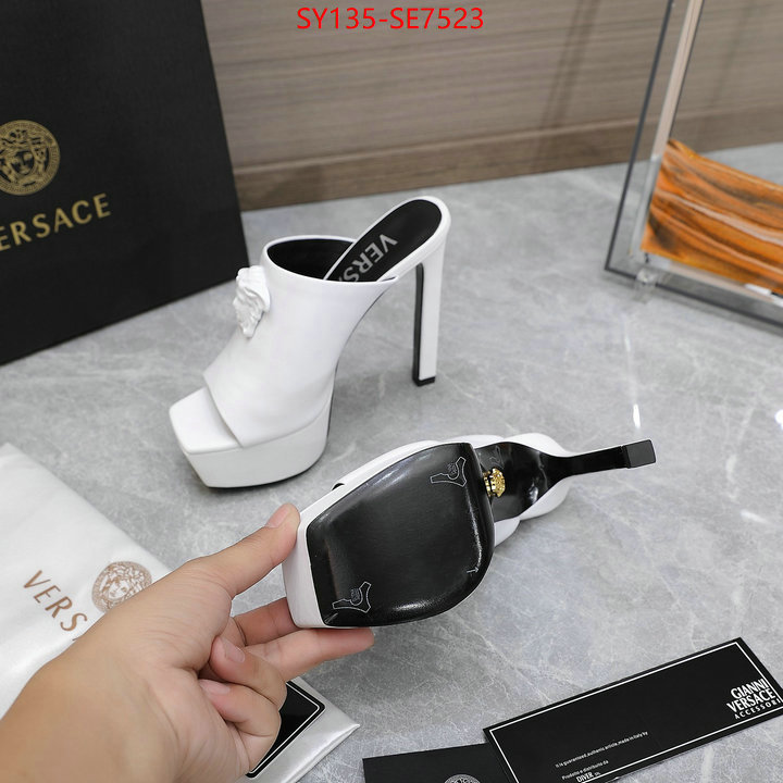 Women Shoes-Versace,how to find designer replica ID: SE7523,$: 135USD